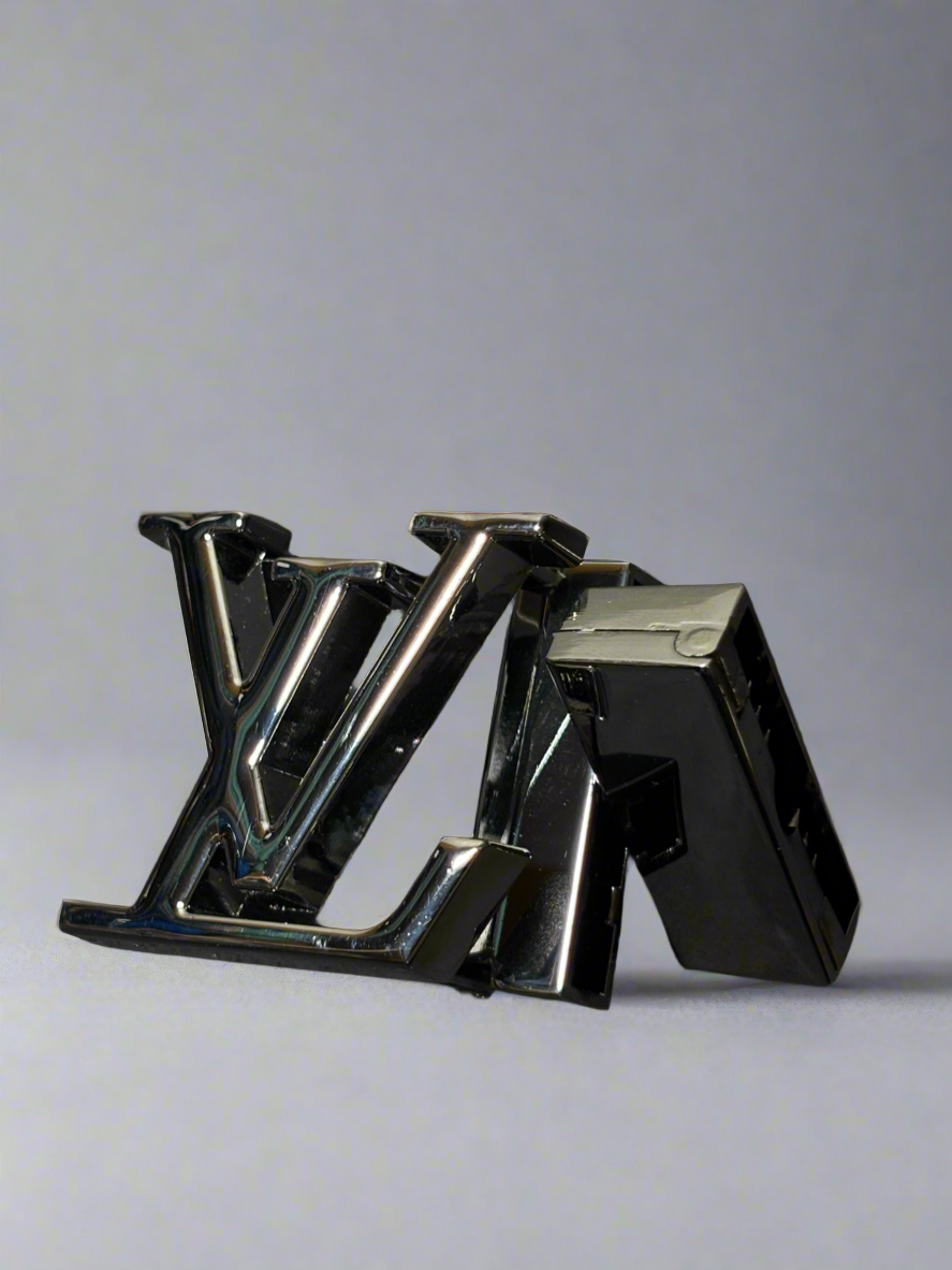 LV Reversable, Doube Sided Heavy Duty Buckle | Smog | 35 MM