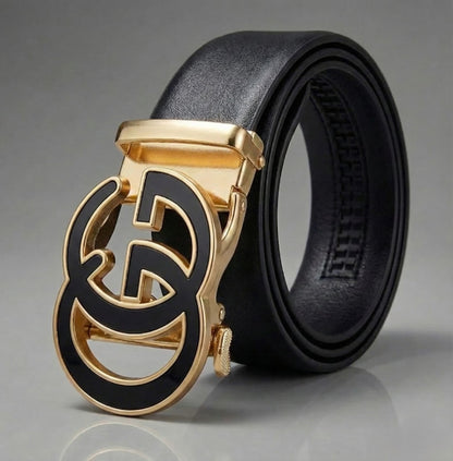 Imported Ratchet Belt – Grain Black - Versatile Buckle Collection