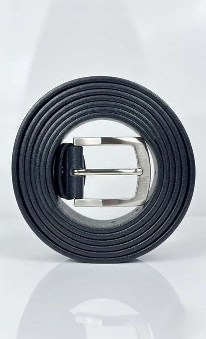Pull Up Leather Belt Charcoal Grey - 40 MM