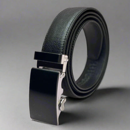 Real Full Grain 100 % Cow Leather, Not Artificial Premium Auto Lock Belt  – Soft, Durable, Elite