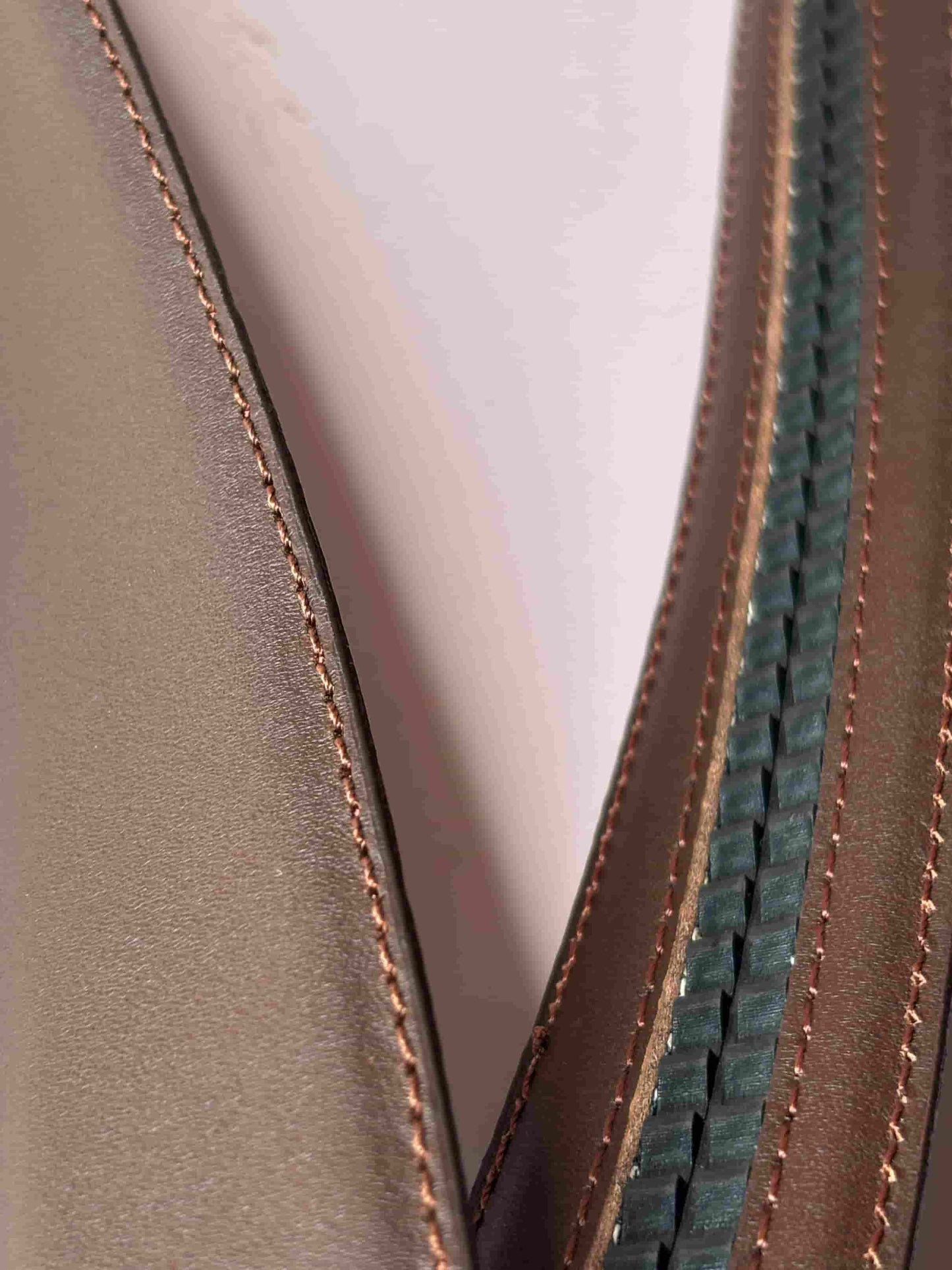 Real Full Grain 100% Cow Leather, Not Artificial Premium Auto Lock Belt – Dark Brown – Soft, Durable, Elite