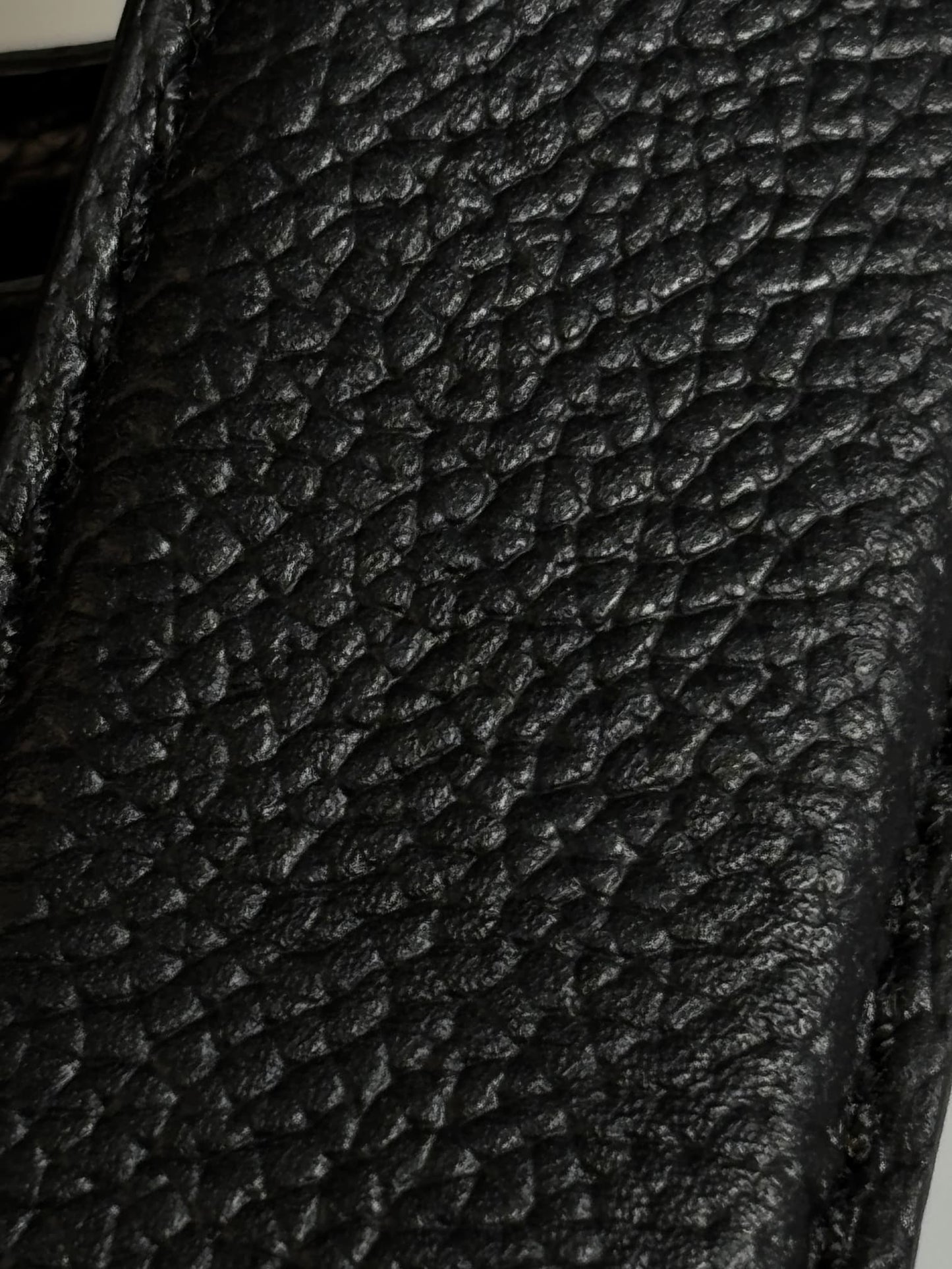 Auto Lock Full Grain Leather Belt -Black