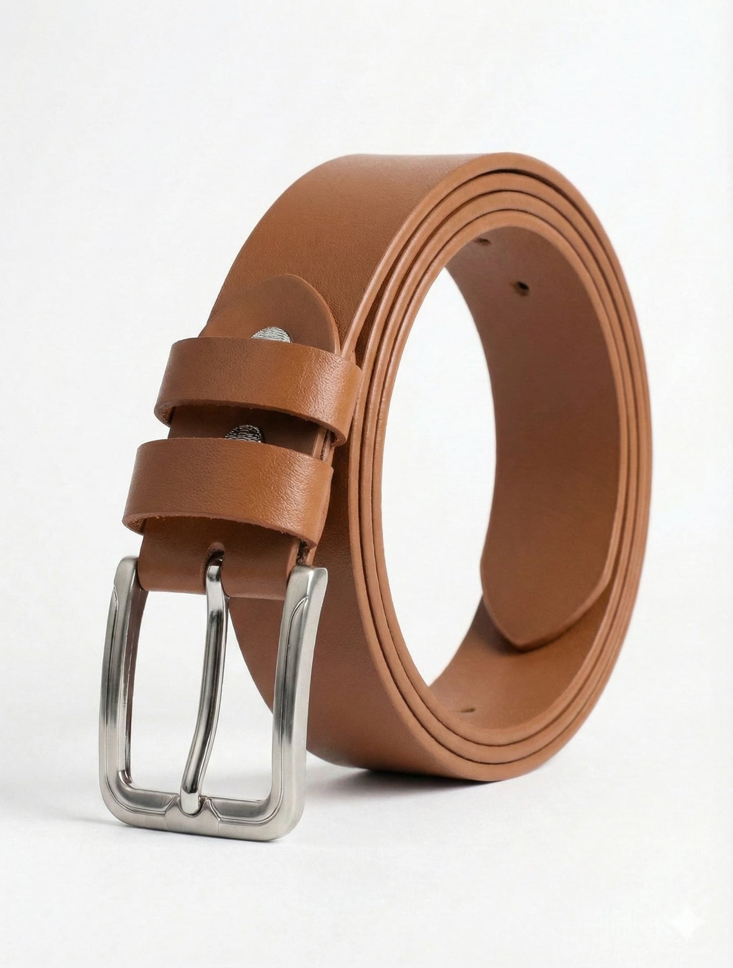 Full Grain 100%  Pure Leather Belt -  No Peeling or Cracking - Best For Jeans- Mustard